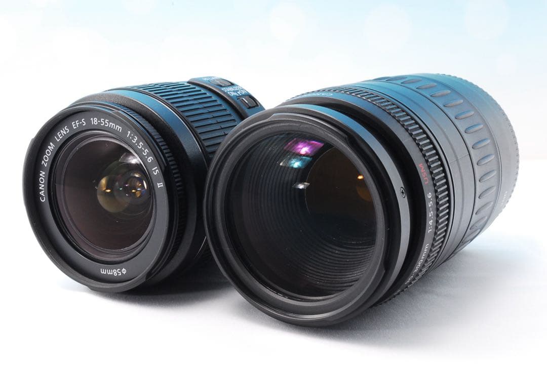 すぐ使えるWレンズセット 初心者おすすめ Canon EOS Kiss X4