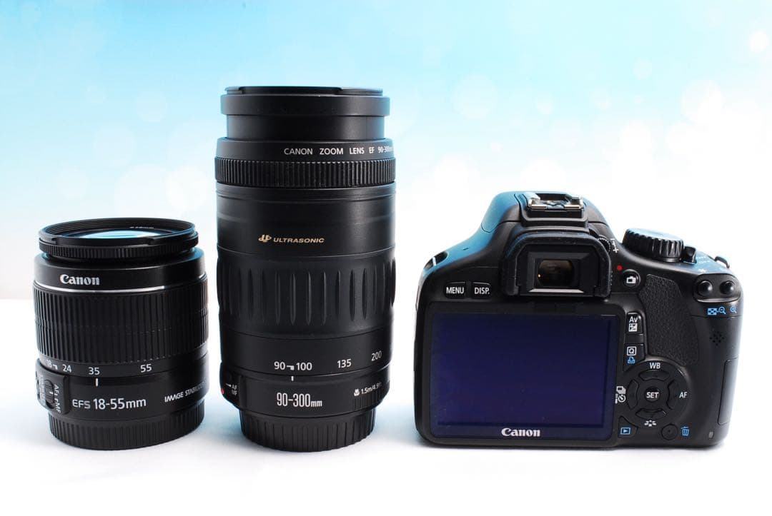 すぐ使えるWレンズセット 初心者おすすめ Canon EOS Kiss X4