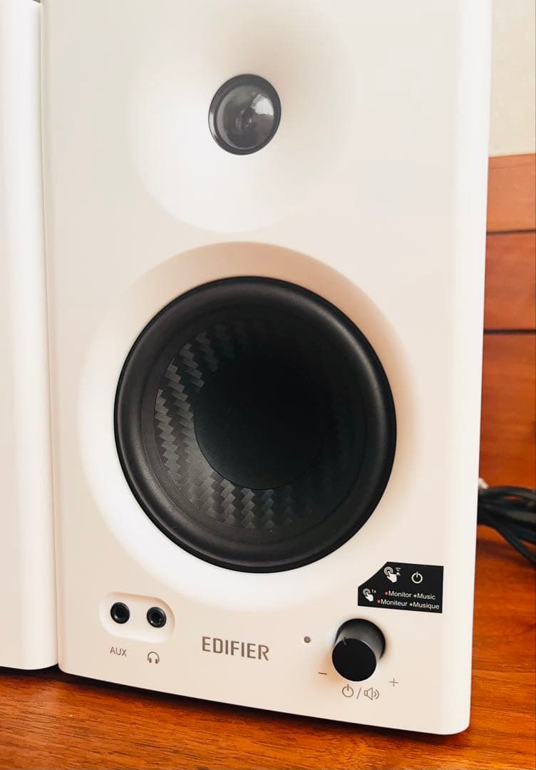 EDIFIER MR4 ホワイト PCスピーカー 動作確認済