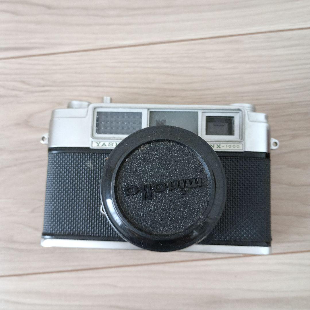 YASHICA 一眼レフカメラブラウンレザー カメラケース付き