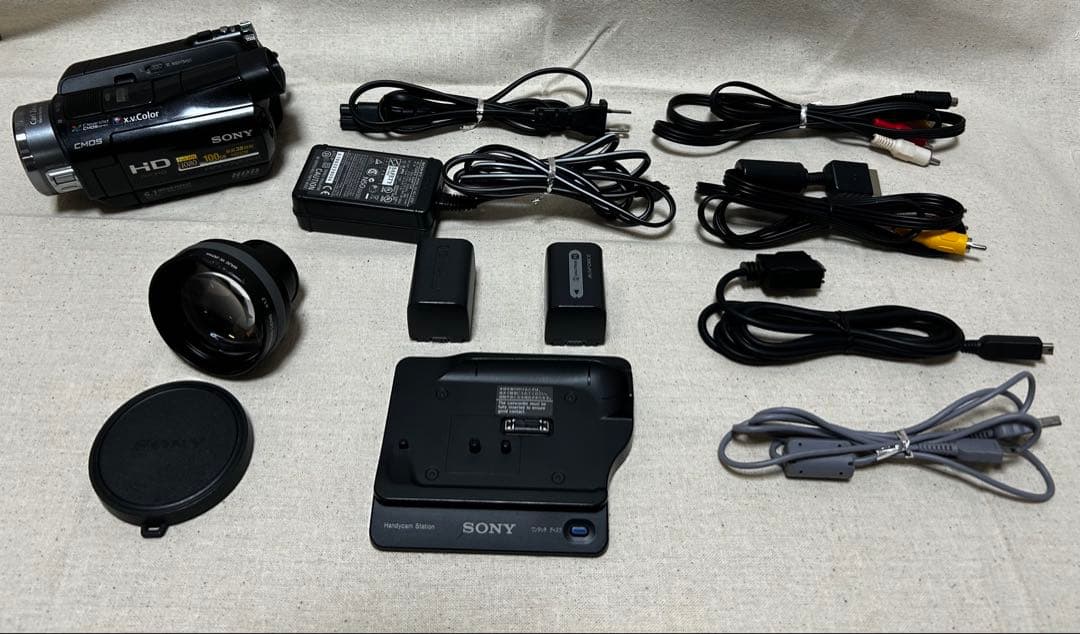 【値下げ】SONY Handycam HDDビデオカメラ HDR-SR8