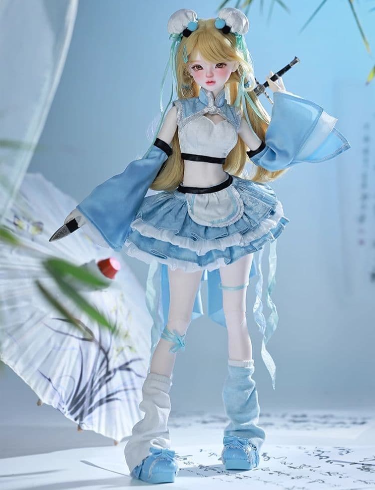 AX119 BJD 1/4 ドール本体 Adelis 球体関節人形 ハンドメイド