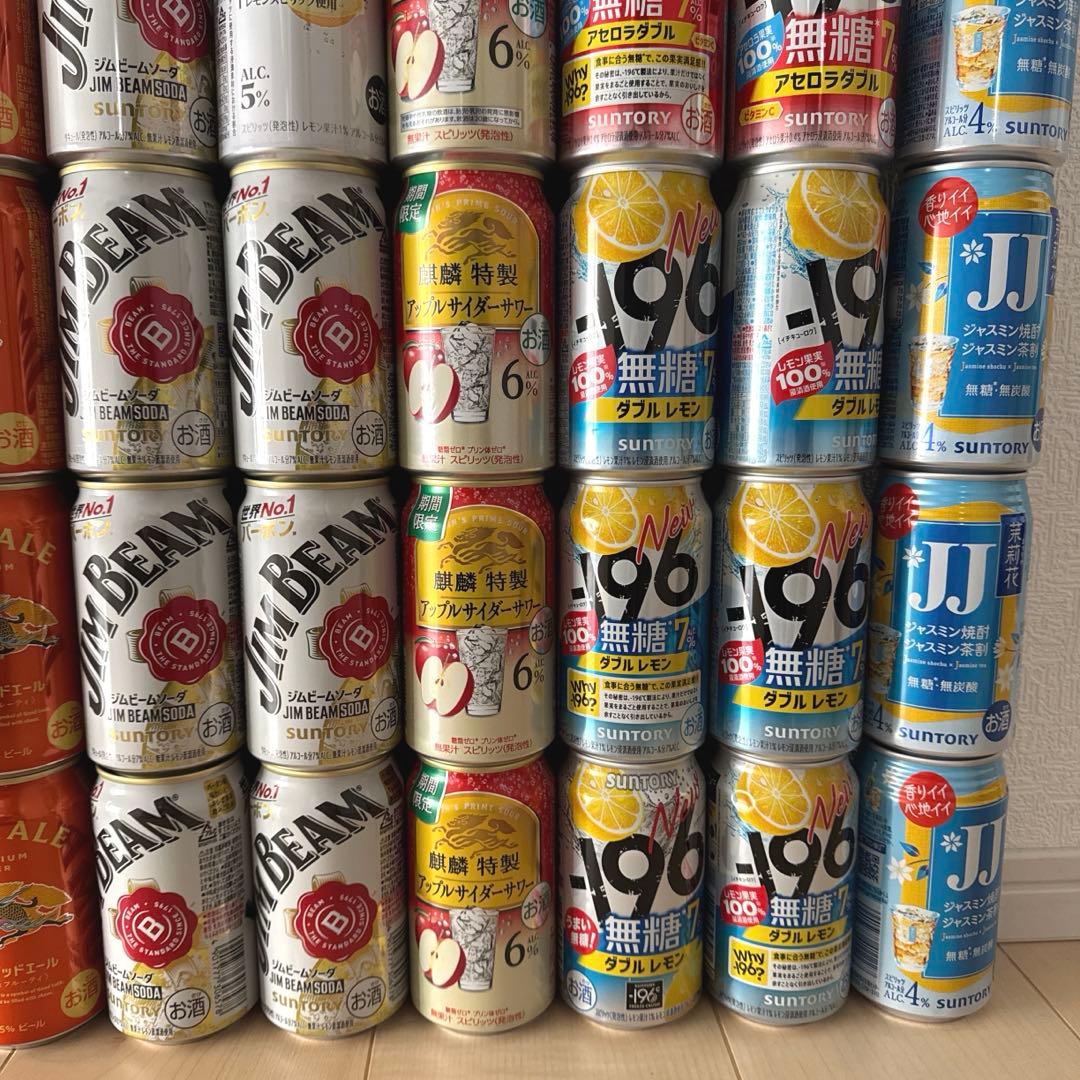 ビール＆チューハイまとめ売り 61本