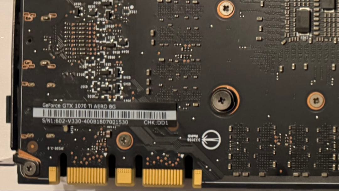 MSI GTX 1070ti aero 8G グラフィックボード nvidia
