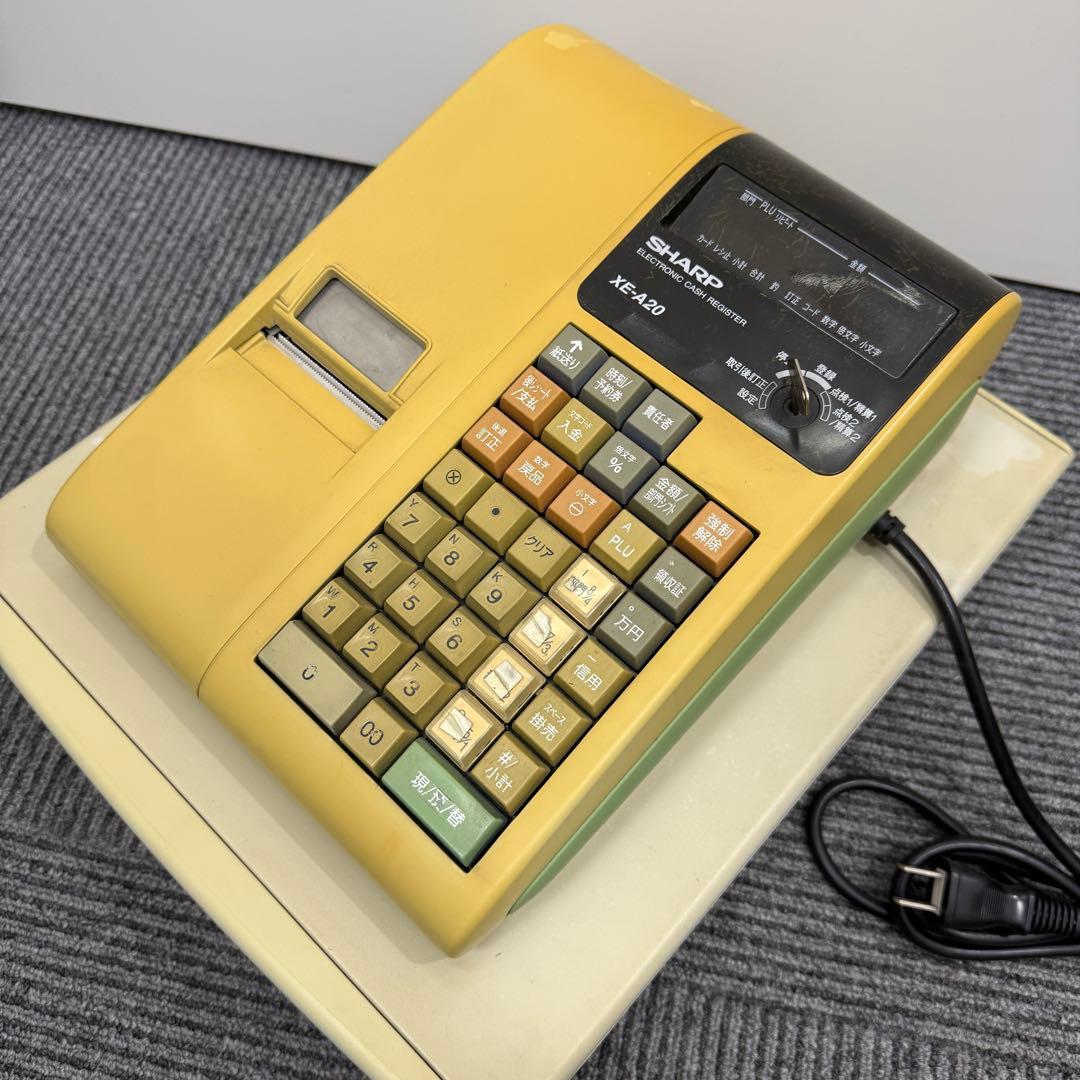 SHARP XE-A20 レジスター 本体 (現状品)