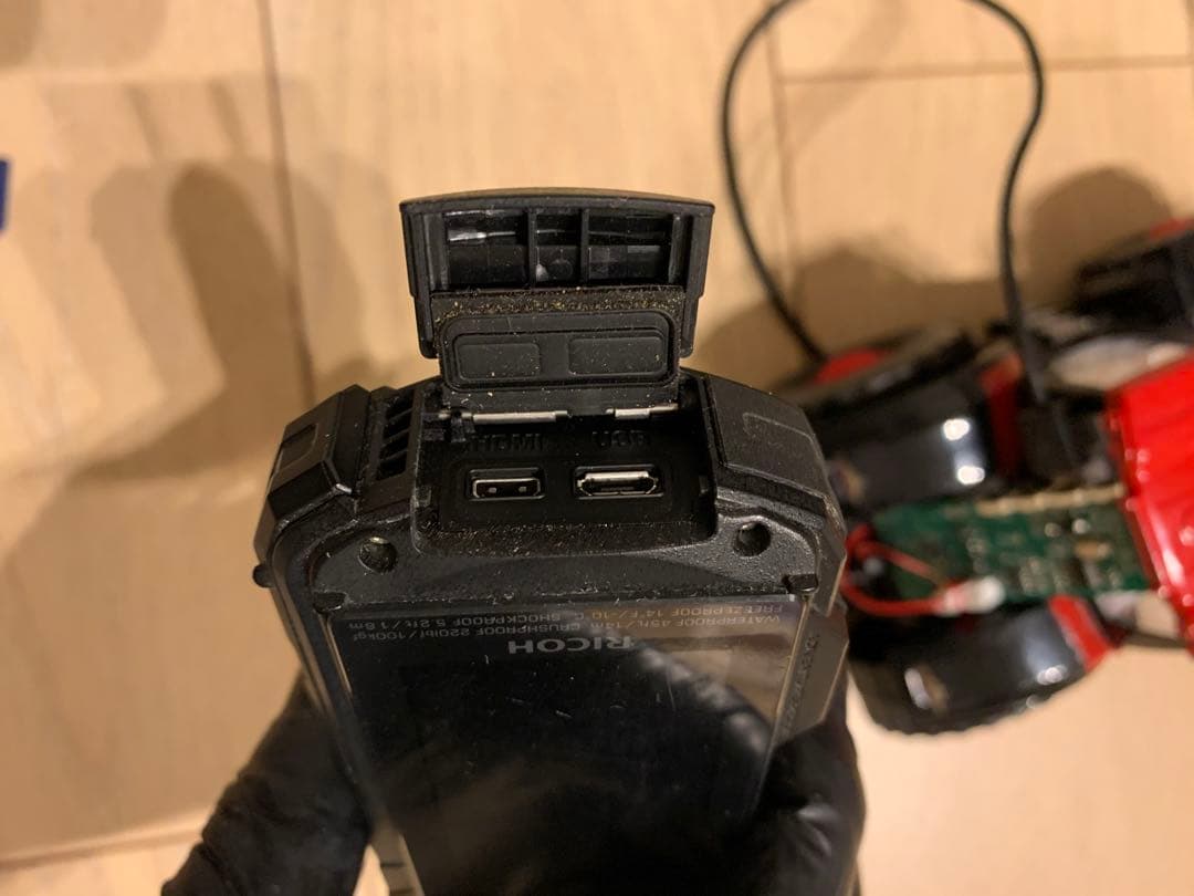 [動作品]RICOH WG-50 防水デジタルカメラ 本体