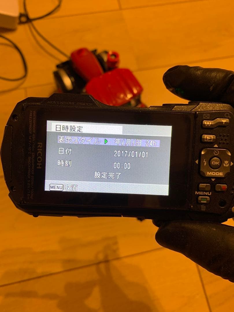 [動作品]RICOH WG-50 防水デジタルカメラ 本体
