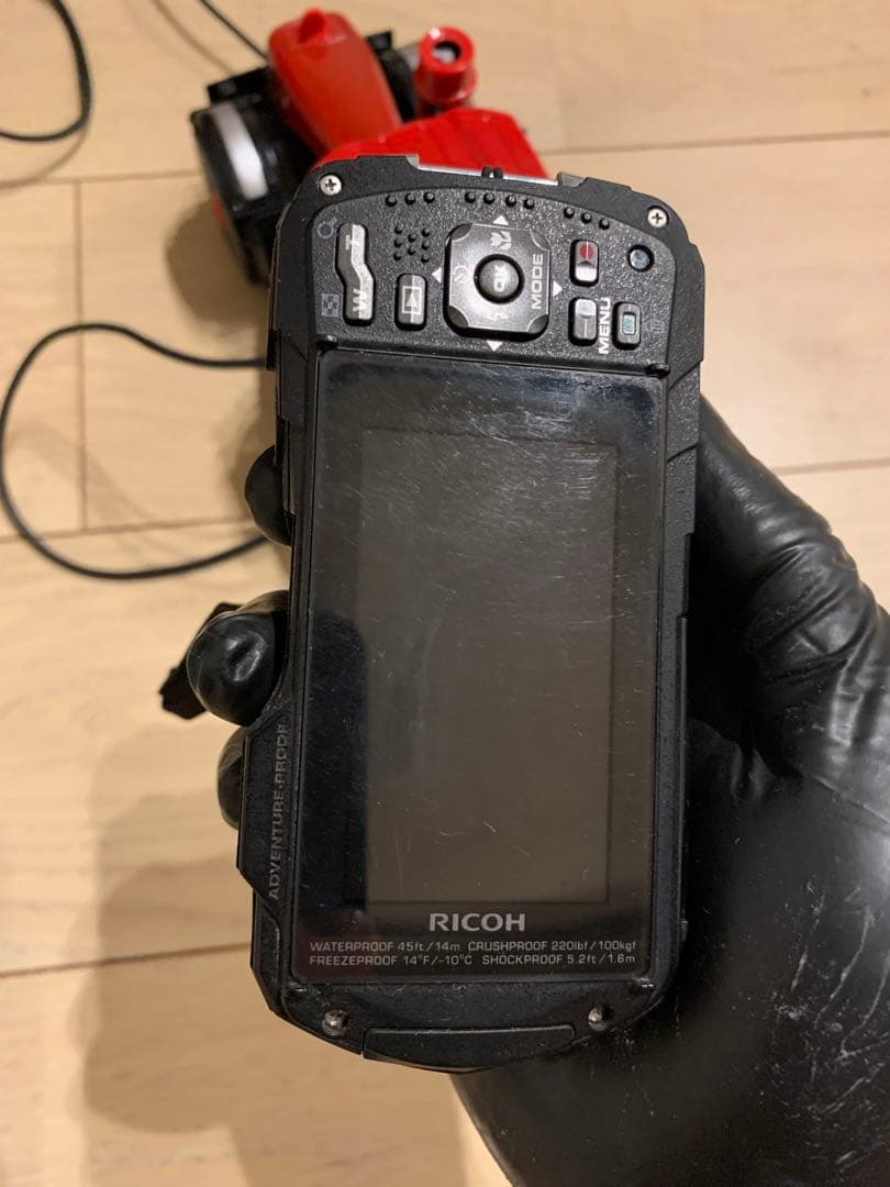 [動作品]RICOH WG-50 防水デジタルカメラ 本体