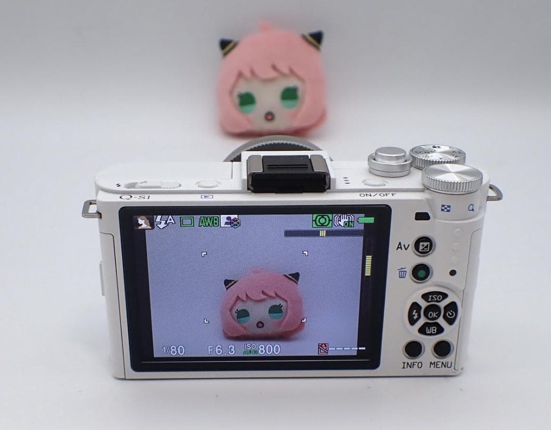 限定色PENTAX Q-s1＋02レンズ+バッテリー＋充電器　美品!!