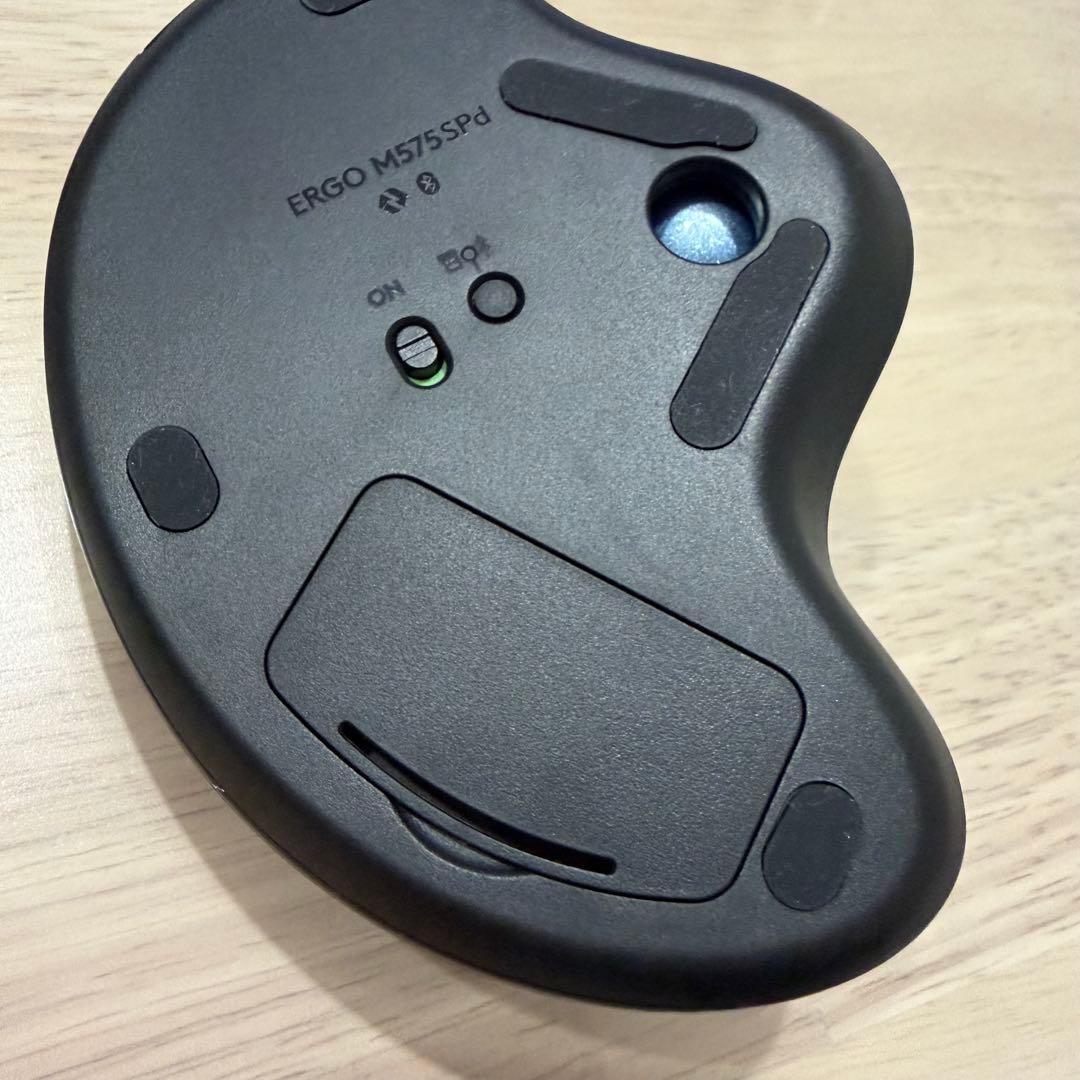 ほぼ未使用／logicool ERGO M575SPda ブラック ロジクール