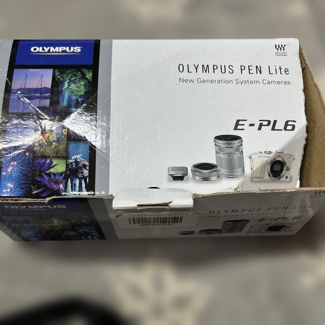OLYMPUS PEN Lite E-PL6 本体と付属品　ジャンク品