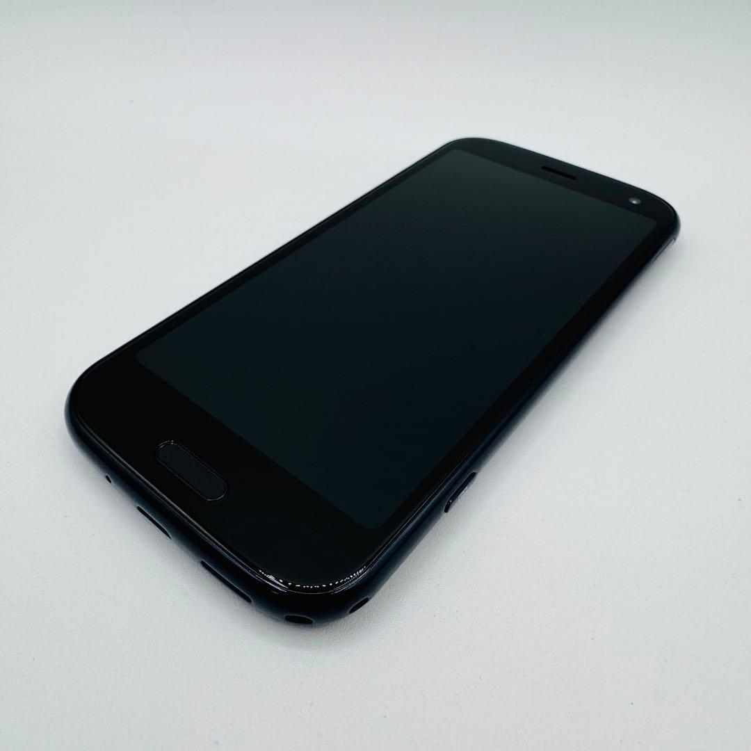 【極美品】らくらくスマートフォン F-52B ネイビー SIMフリー　ドコモ