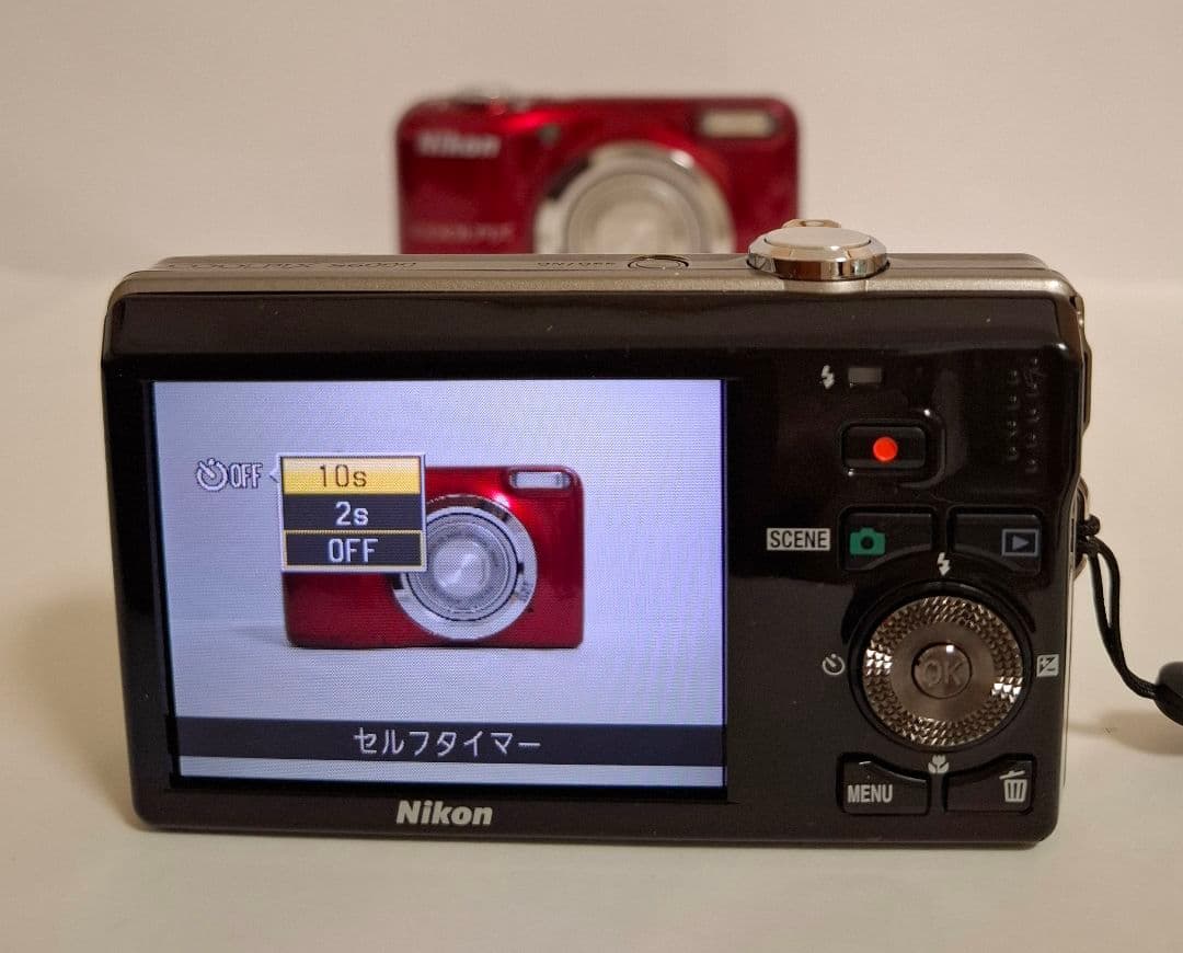 [美品]NIKON クールピックス COOLPIX S6000 コンデジ