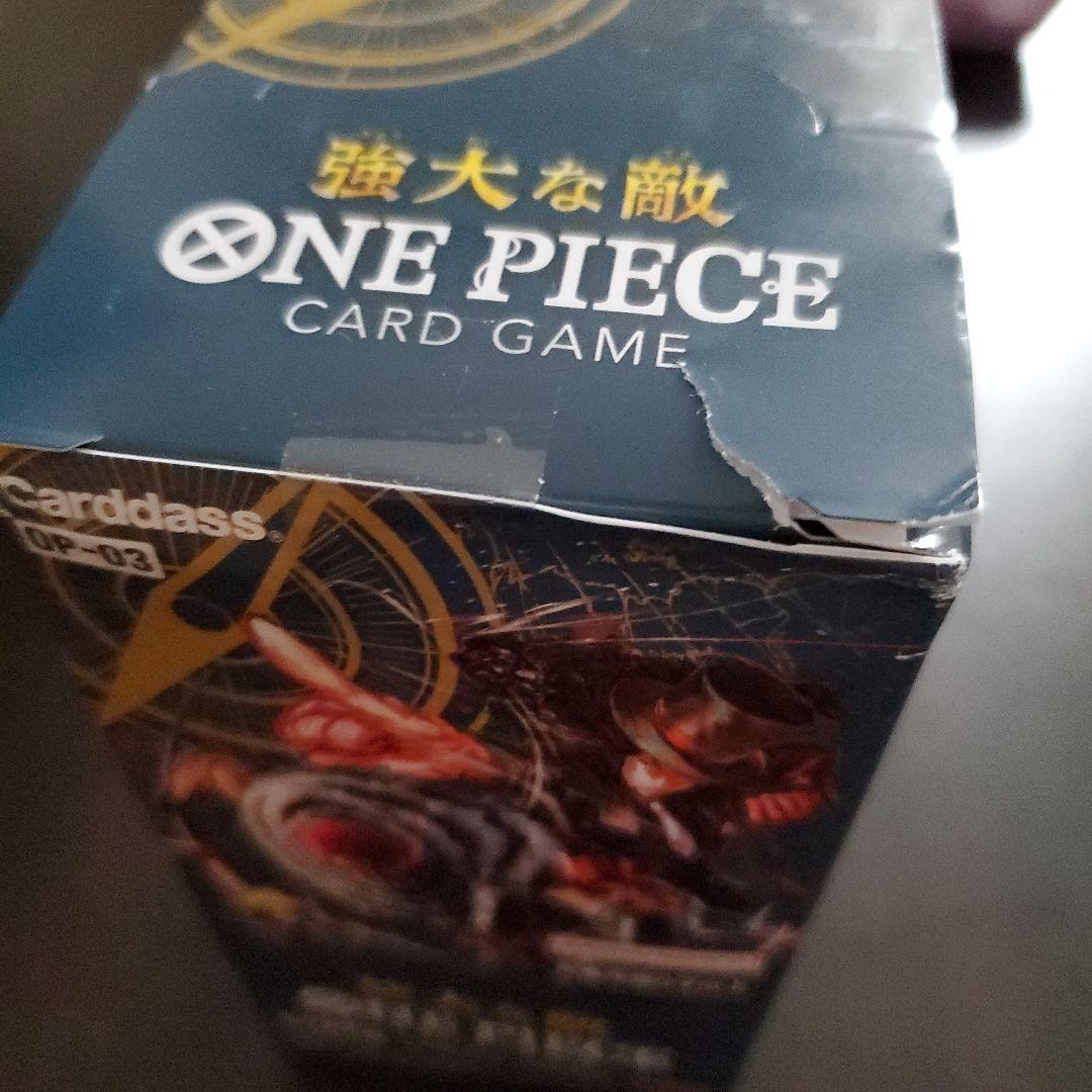 バンダイ ONE PIECEカードゲーム 強大な敵 テープ付きBOX 新品未開封