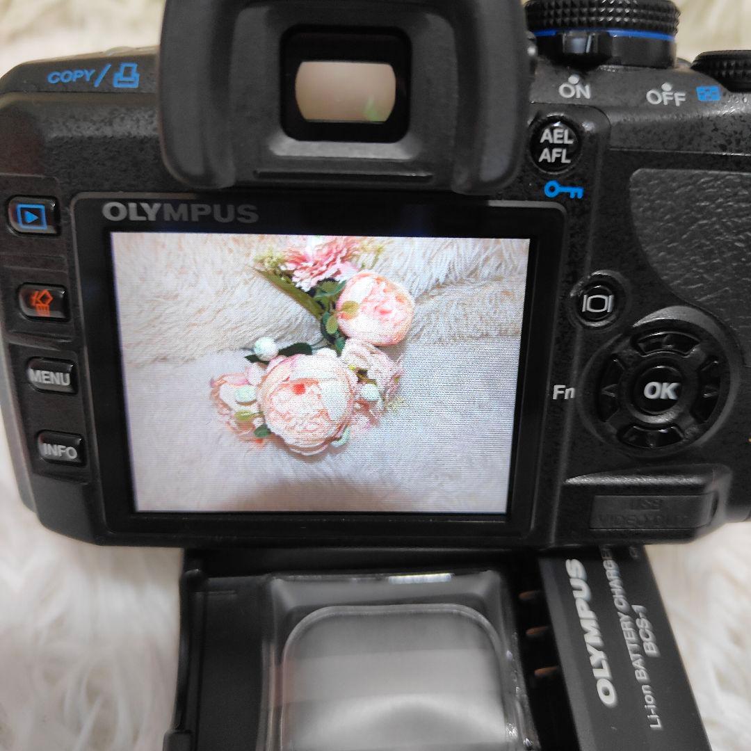 動作良好 OLYMPUS E-420 一眼レフカメラ マクロレンズ付 フルセット
