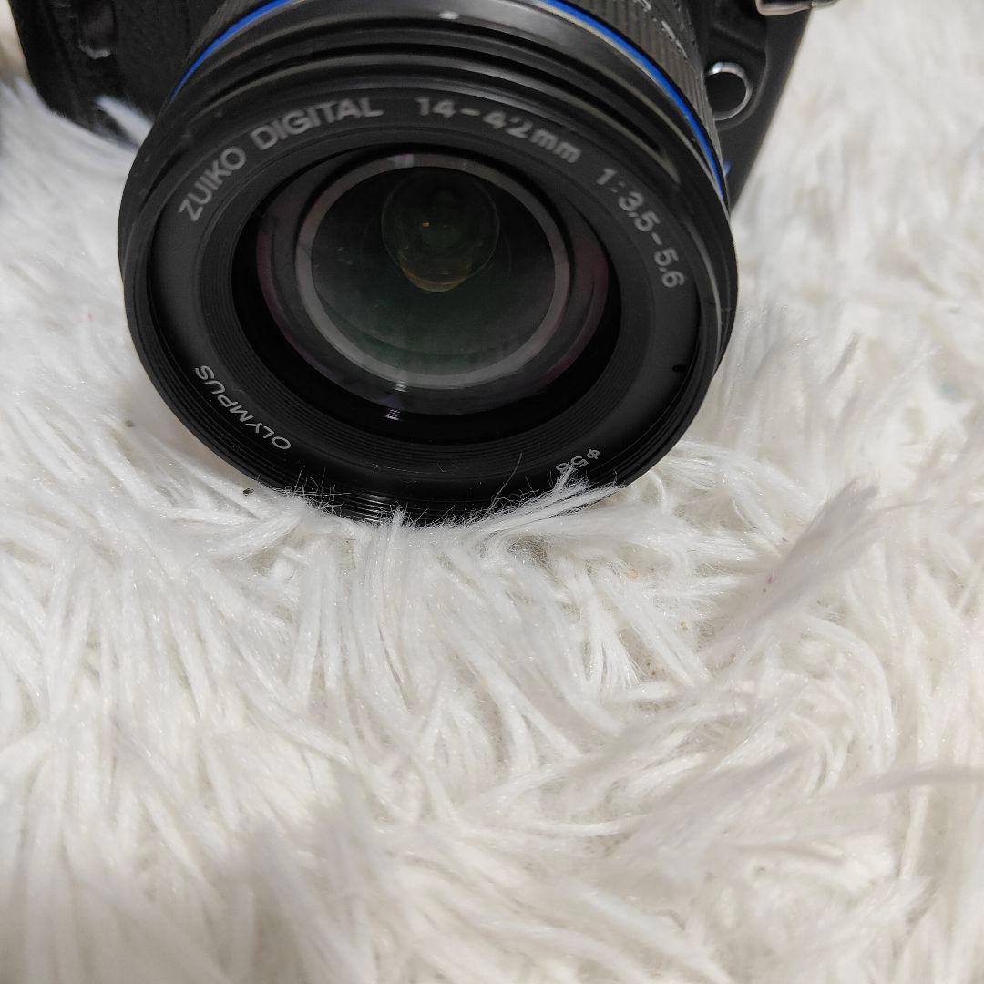 動作良好 OLYMPUS E-420 一眼レフカメラ マクロレンズ付 フルセット