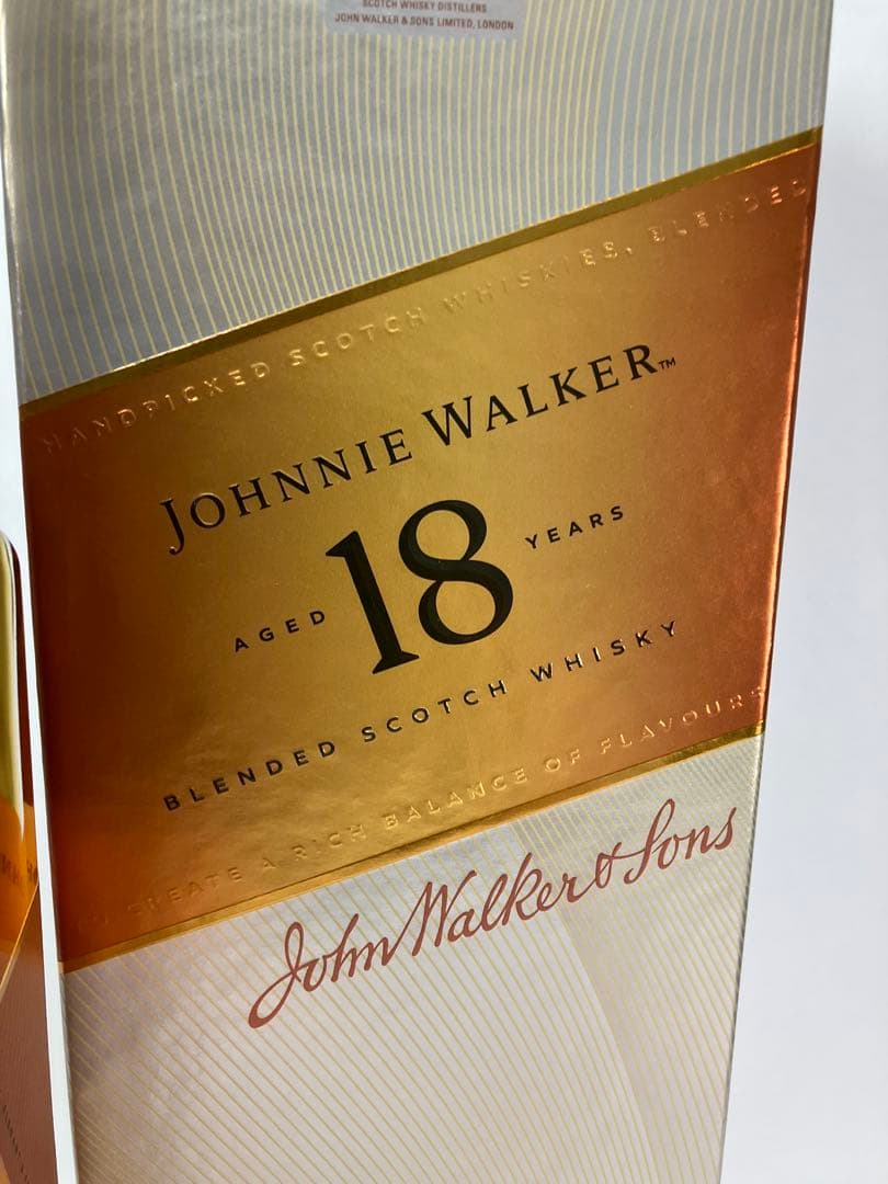 ジョニーウォーカー 18年 ブレンデッドスコッチウイスキー 700ml