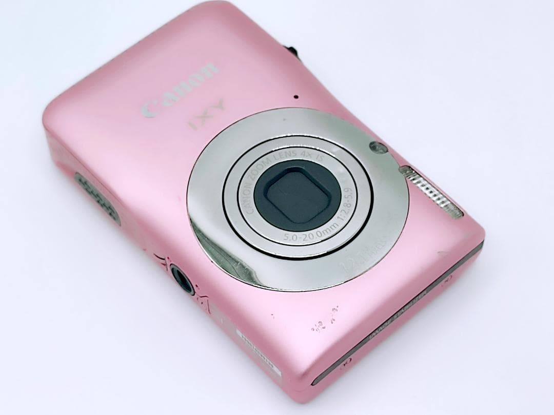 Canon IXY 200F 12.1メガピクセル ピンク キャノン カメラ