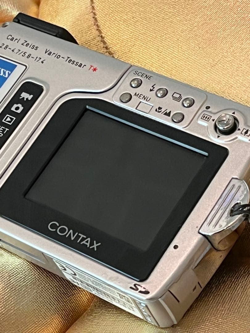CONTAX U4R 美品 動作確認済 内部新品バッテリー CD-ROM付属