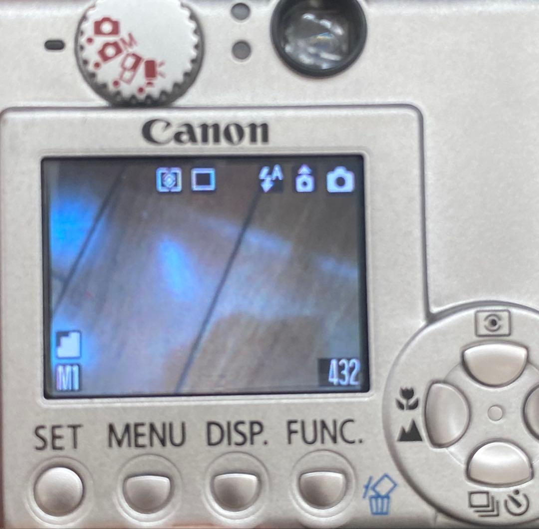 平成レトロ【Canon】キャノン IXY digitalデジタル400/シルバー