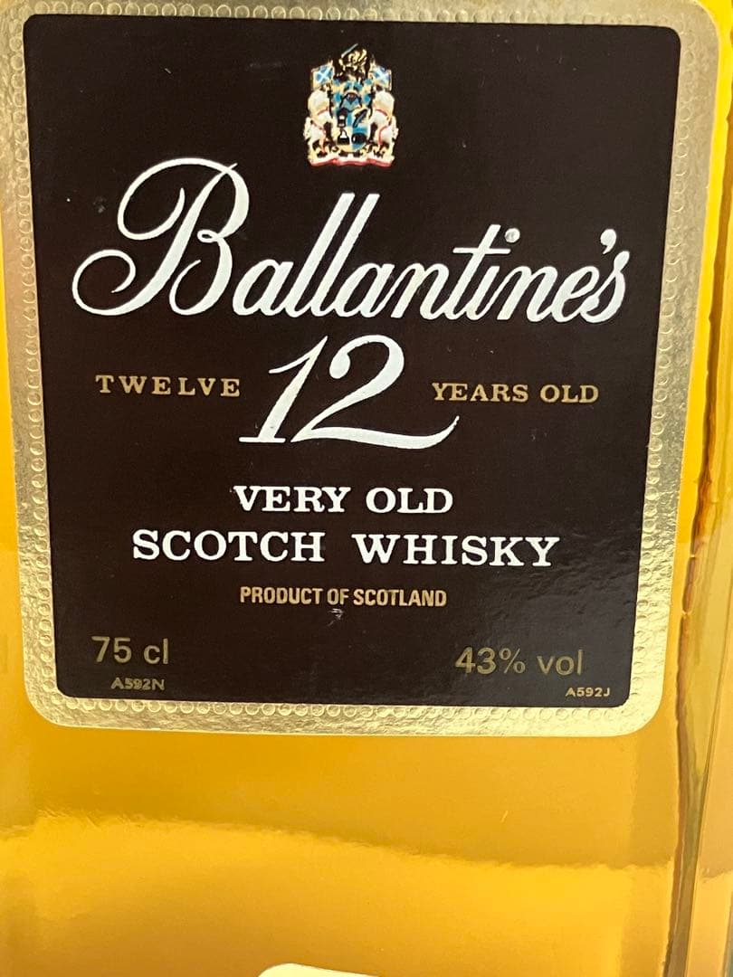 t*o様 Ballantine's 12 Scotch Whisky２本
