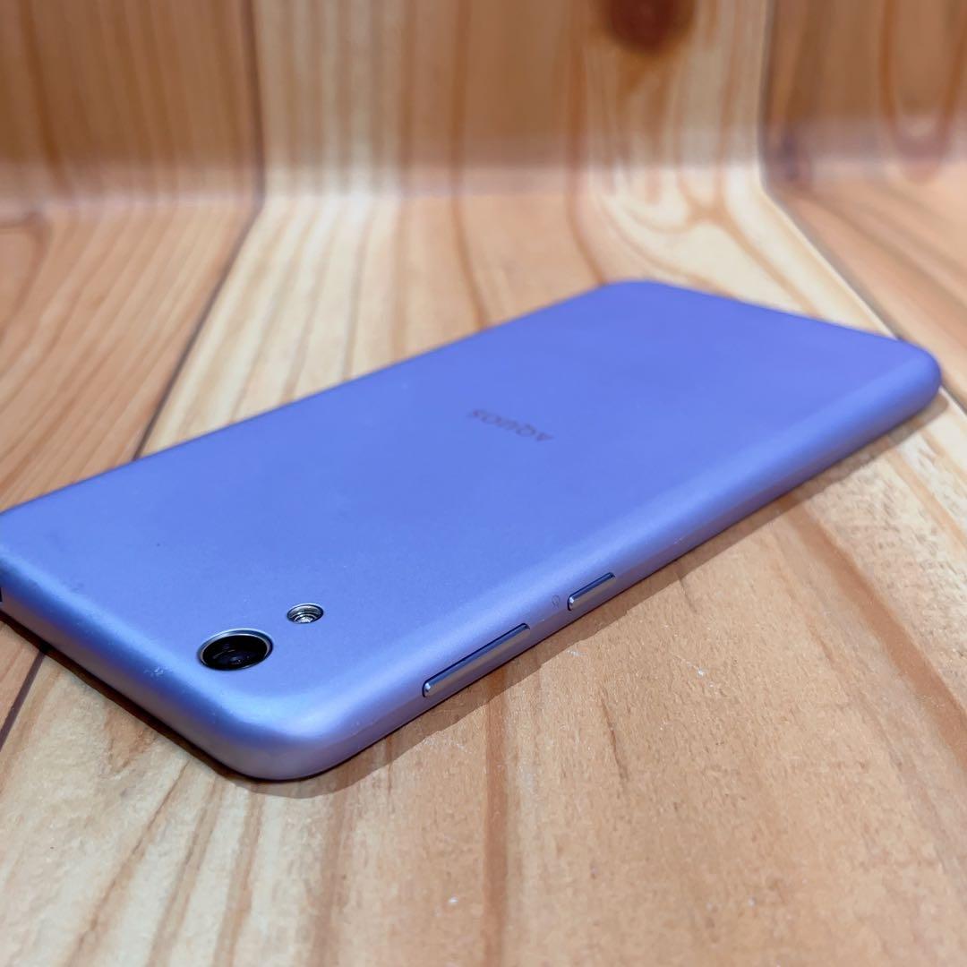 SIMフリー 本体 AQUOS sense 32 GB 083G4 パープル