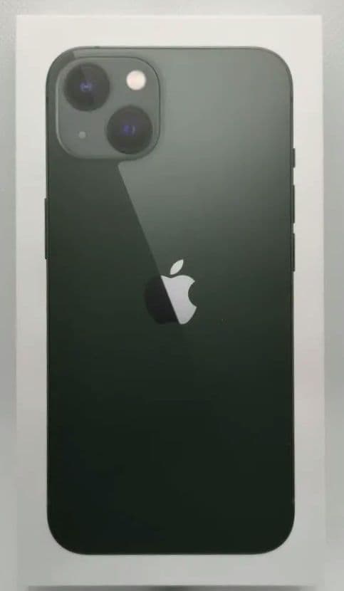 【バッテリー100%中古美品】Apple iPhone13 128GB グリーン
