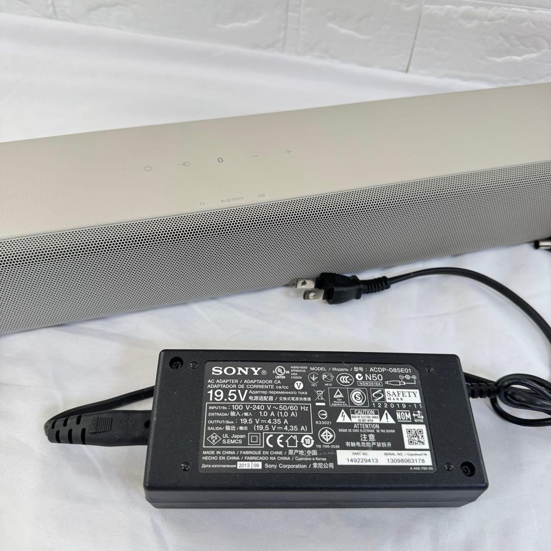 【美品】SONY サウンドバー HT-S200F クリームホワイト 2020年製