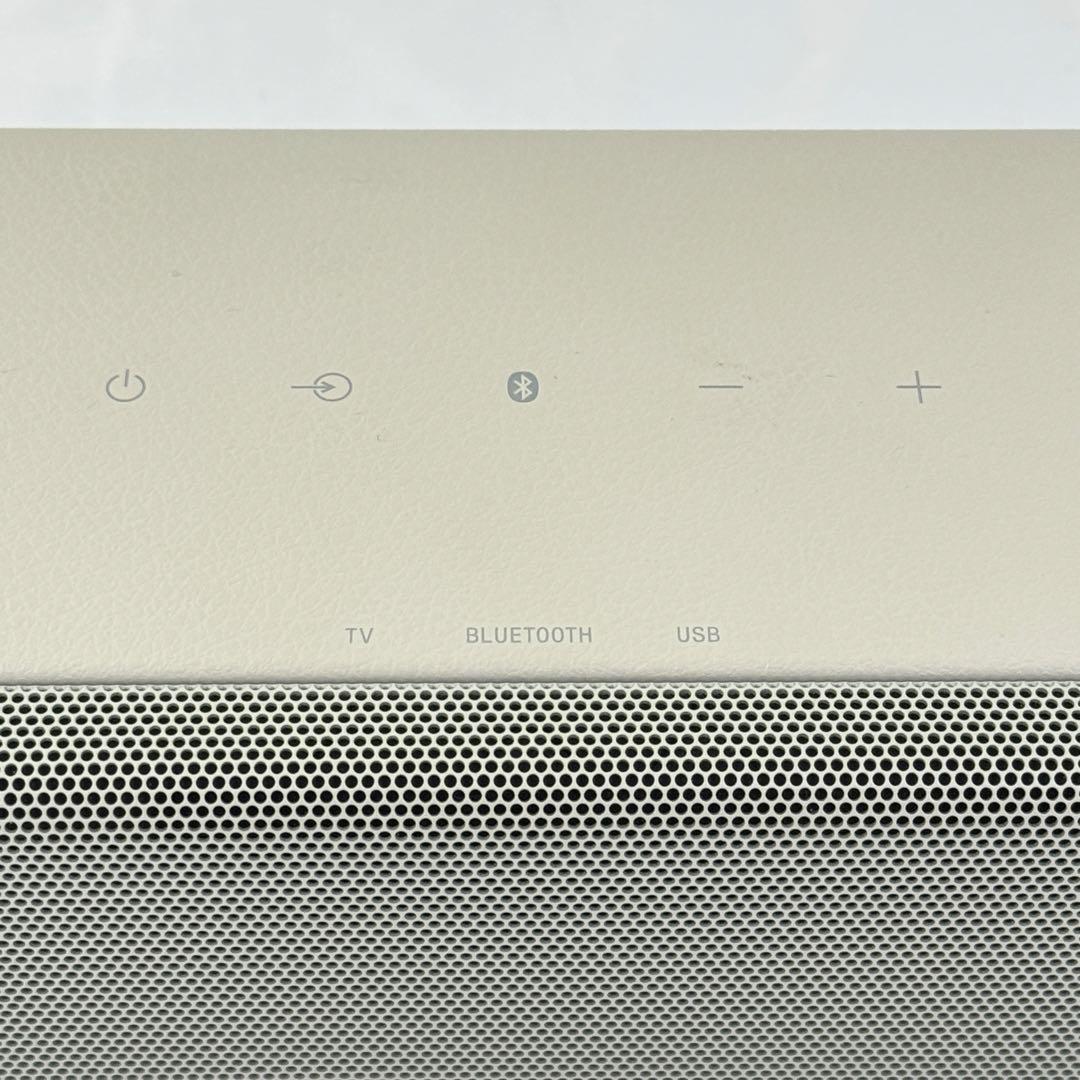 【美品】SONY サウンドバー HT-S200F クリームホワイト 2020年製