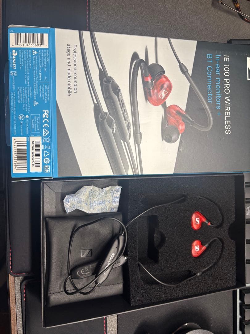 ゼンハイザー(Sennheiser) IE 100 PRO RED