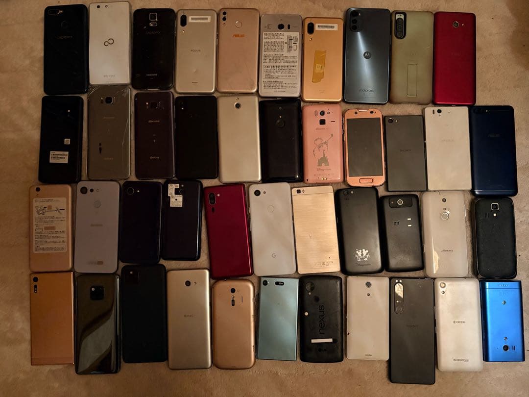 G*照様 【オークション】 スマホ まとめ売り 43個 動作未確認 ジャンク