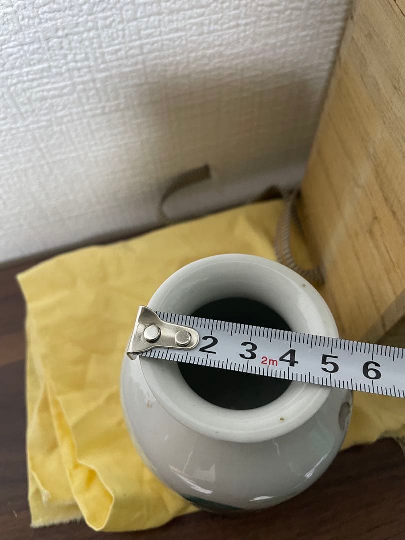 清時代 小花瓶 蟹図 色絵 一輪挿し 花器 中国古美術 美品