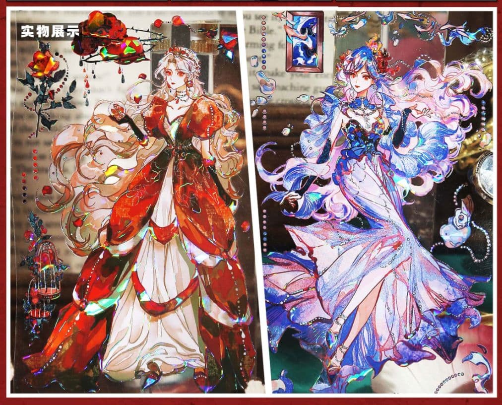 ✩再販✩J575＃卡特琳娜(贝壳光)切り売り海外人物マステ女の子