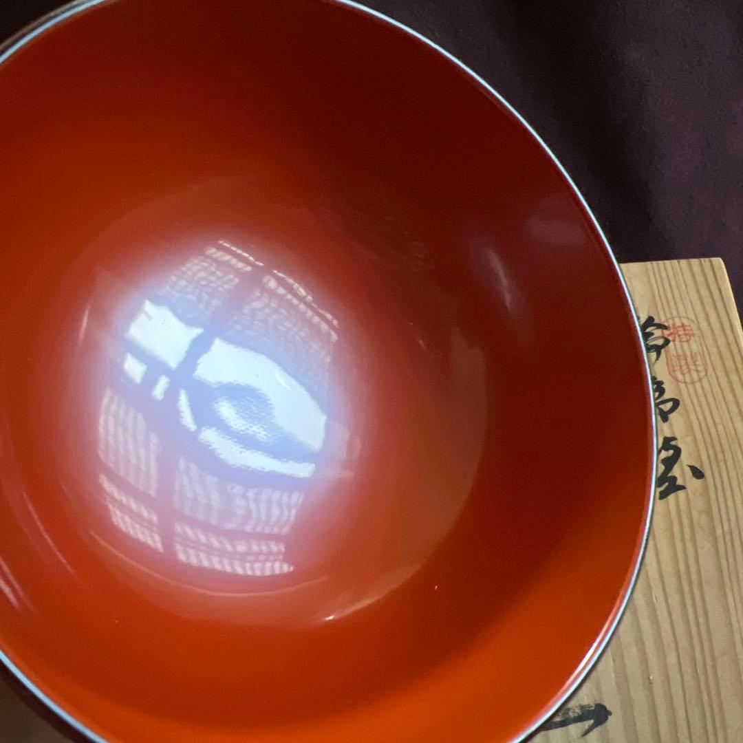 輪島塗り　汁椀　御汁椀　1客