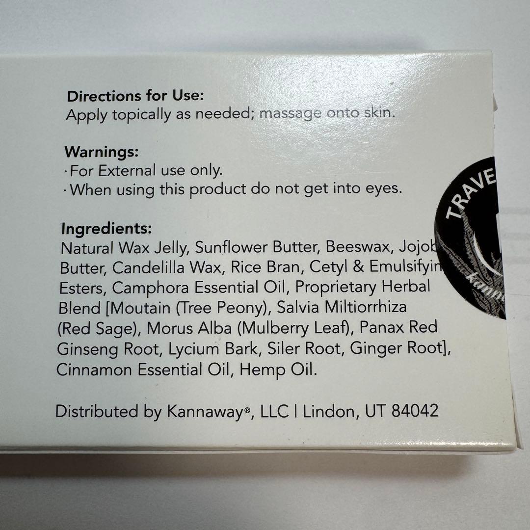 Kannaway Salve 30g トラベルサルヴェ10個入り2箱セット②