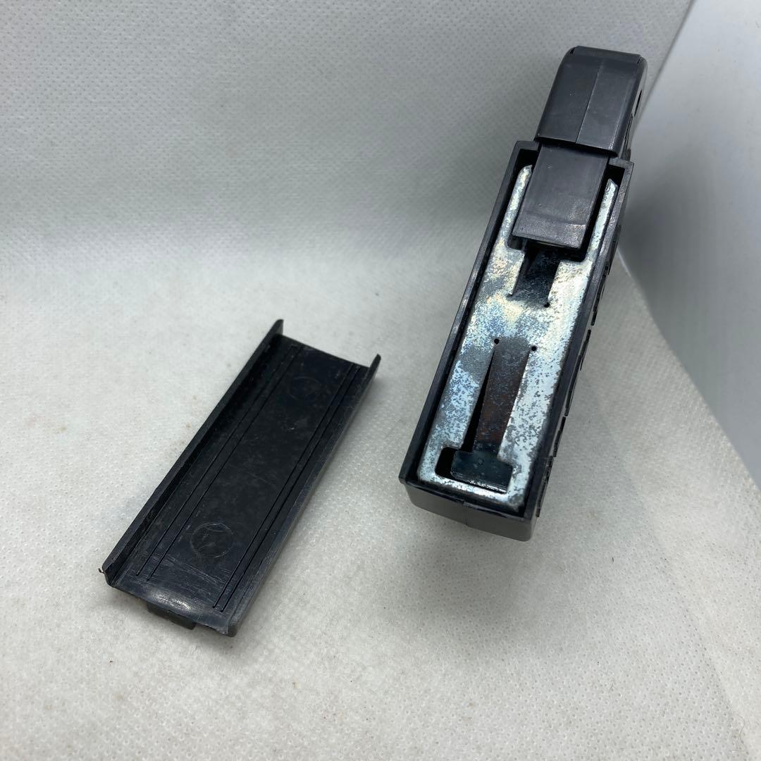 当時物 仁丹 ジンタンガム ロゴ入り ピストル型 ガムケース 昭和レトロ