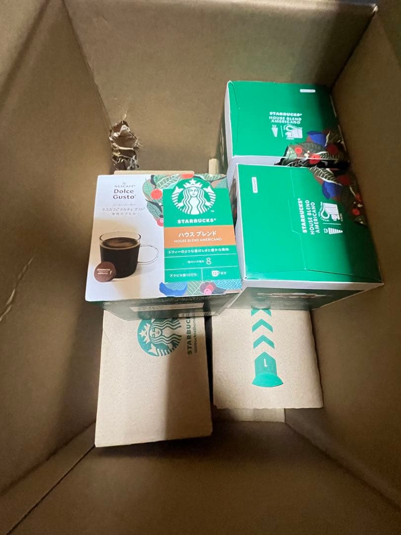 STARBUCKS ハウスブレンド カプセルコーヒー 12個入り 9箱