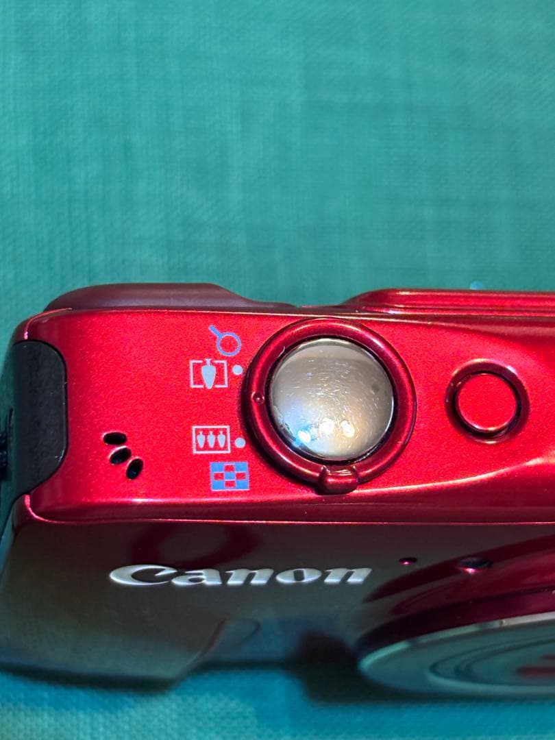 中古デジタルカメラ　デジカメ　赤　キャノン　canon 18× SX600HS