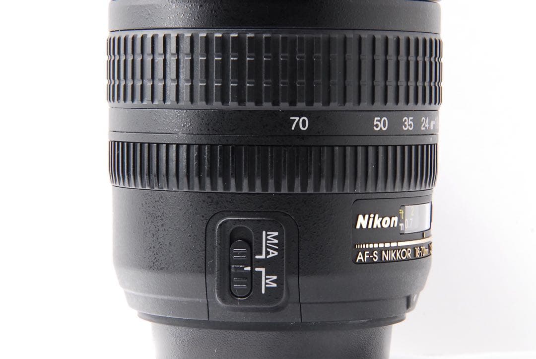 【美品】Nikon AF-S 18-70mm ED 標準ズーム ポーチ付