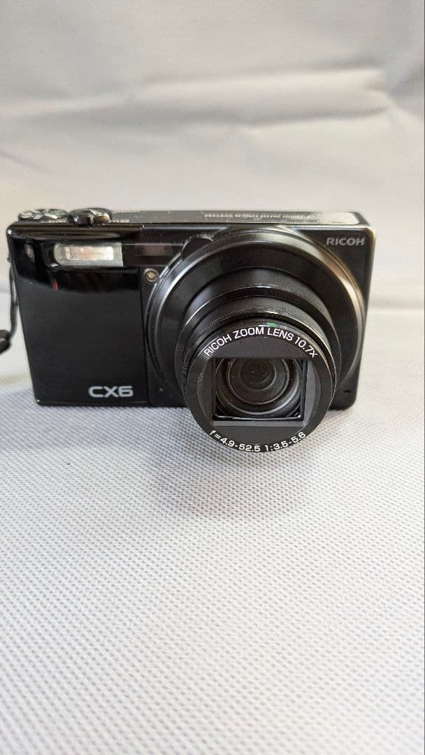 RICOH CX6 デジタルカメラ 黒 本体
