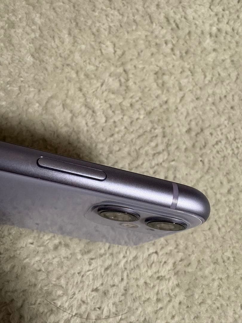 Apple iPhone 11 パープル 本体 充電器・イヤフォン付き