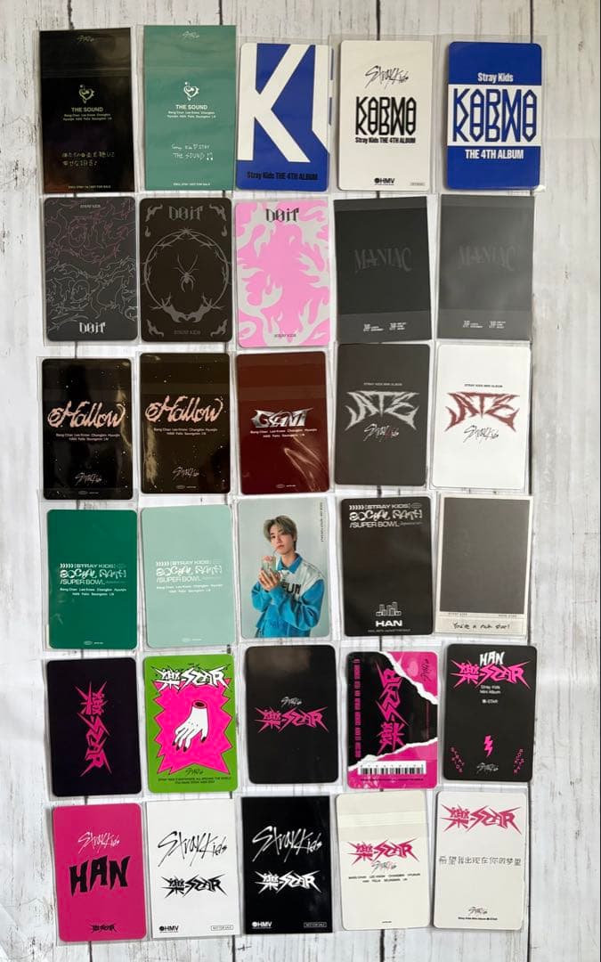 straykids ハン 店舗特典 まとめ売り 30枚 トレカ