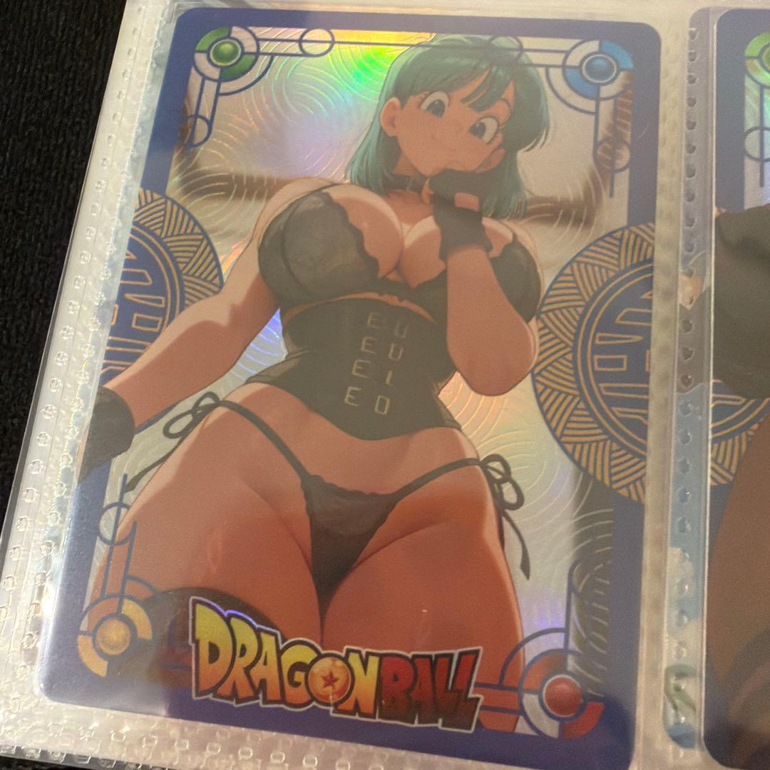ドラゴンボール　ブルマ　セクシーカード　ウラシク　美少女カード　9枚セット