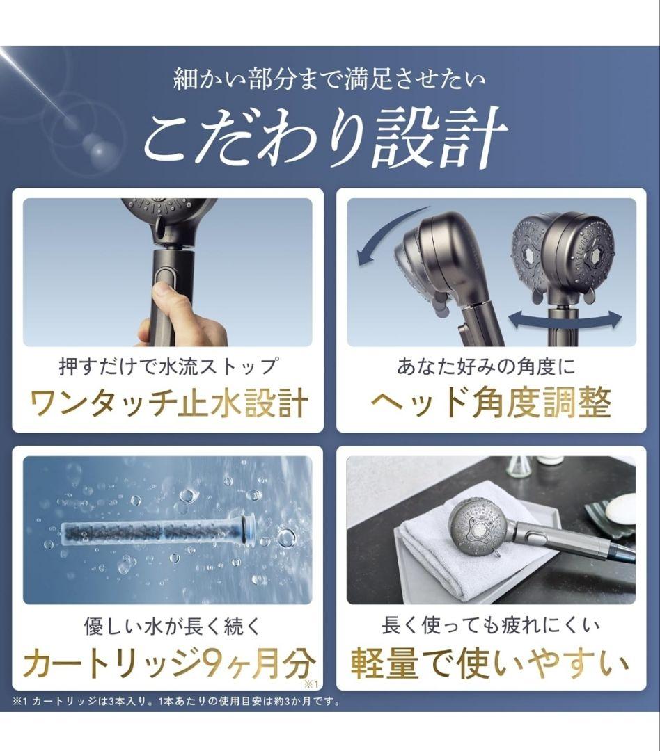 UR.SALON シャワーヘッド ナノバブル