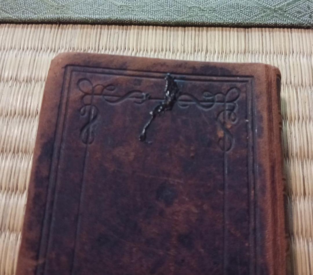 明治38年 新約全書 小型聖書 革装 アメリカ聖書協会 日本 横浜 古書