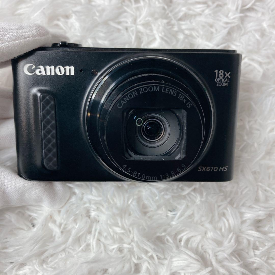 Canon PowerShot SX610 HS ブラック キャノン デジカメ