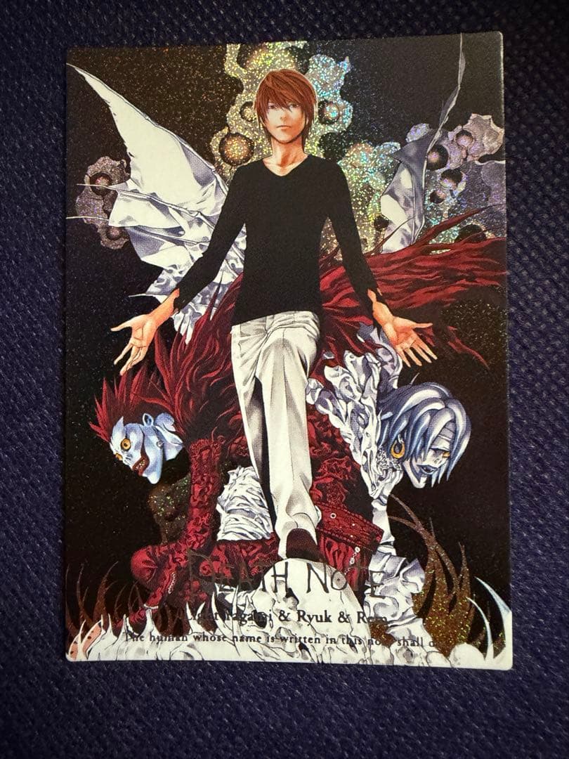 レアカード　夜神月　DEATHNOTE デスノート トレカ　リューク　レム