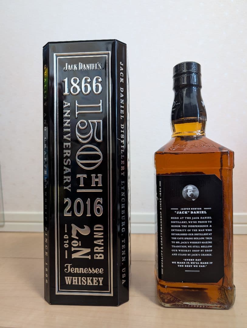 希少✨ジャックダニエル 150周年 限定ボトル 未開封 700ml ボックス付き
