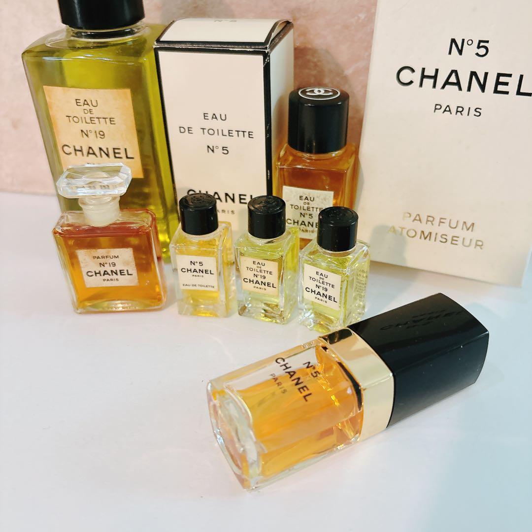 シャネル N°5 N°19 ミニボトル含む香水セットCHANEL まとめ