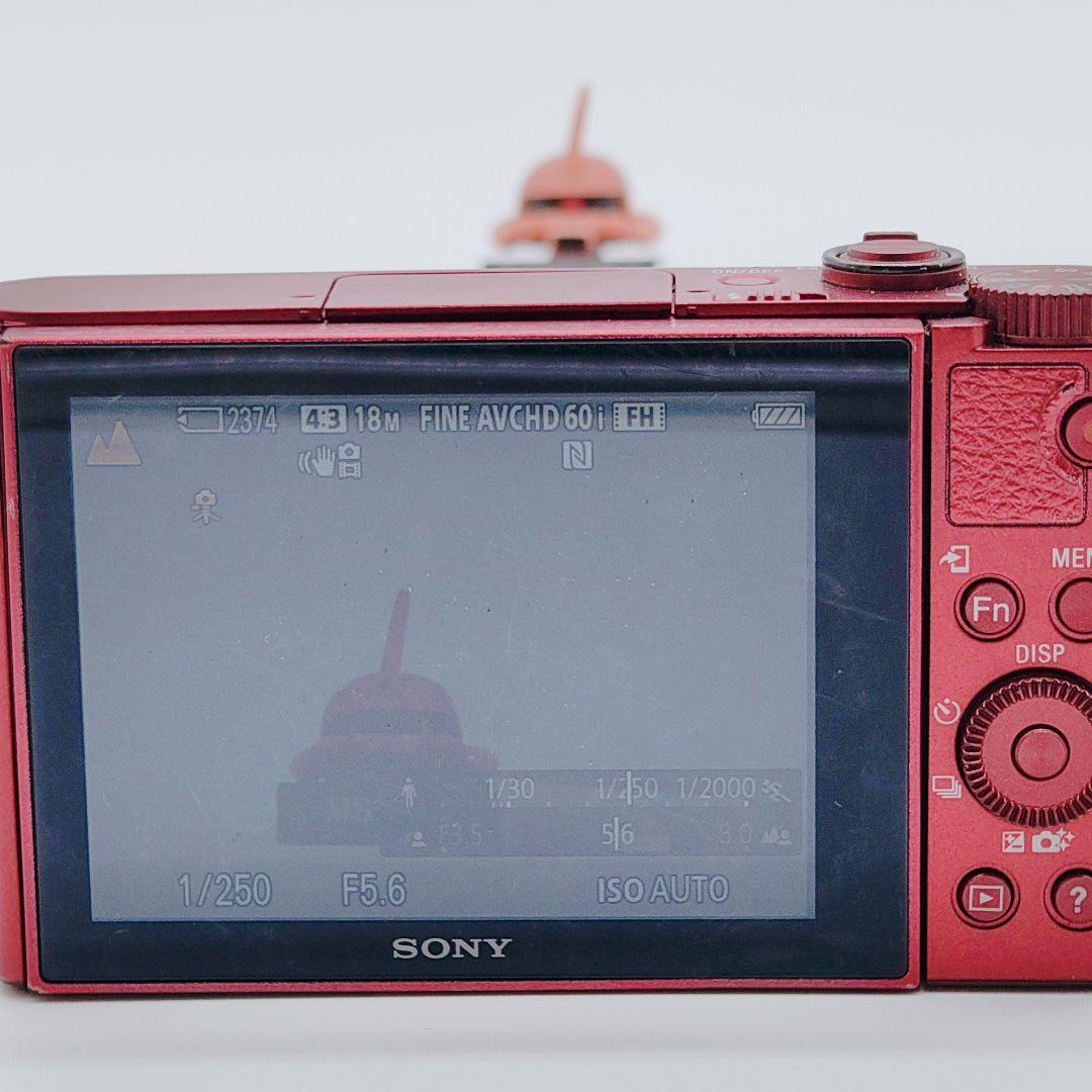 SONY DSC-WX500 赤 コンパクトデジタルカメラ